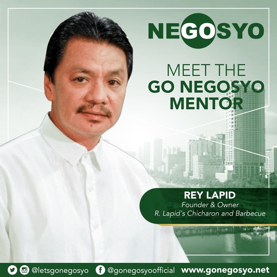 Mr. Rey C. Lapid, GO NEGOSYO MENTOR